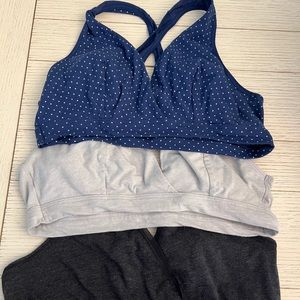 3 Playtex nursing bras GUC medium and large fit like a 36c